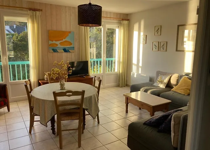 Appartement Vue Sur Mer Morgat Centre